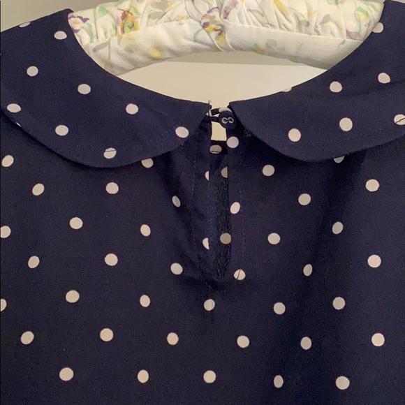 Cooperative Polka Dot Round Collar - Picture 3 of 4